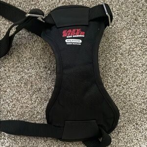 Black Car Harness for your pets. Size medium